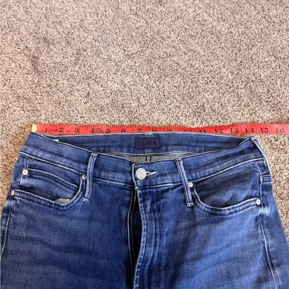 Mother Jeans High Waist Rascal Cropped - Picture 6 of 8